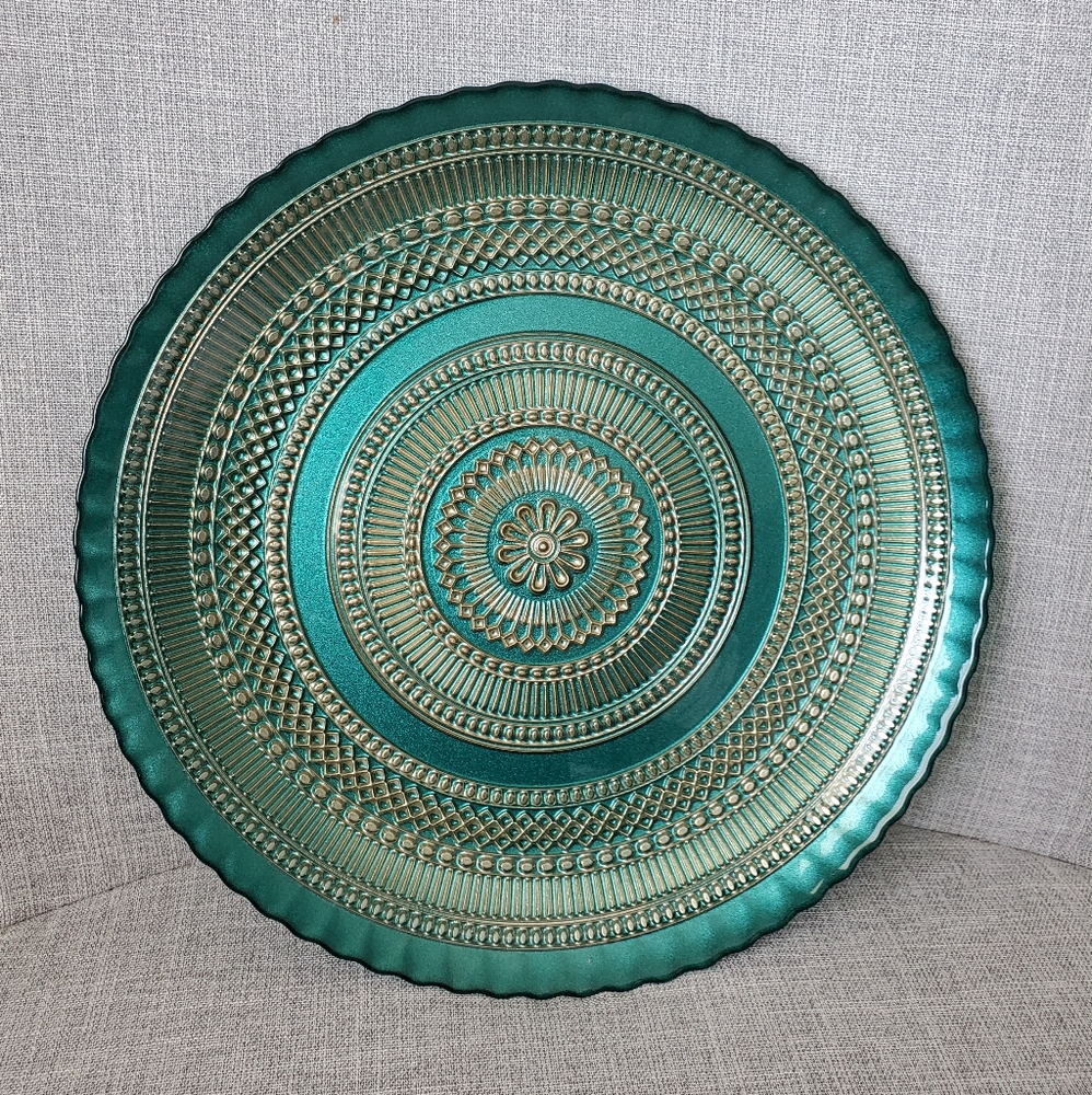 Morrocan Decorative Plate - Picture 3 of 4
